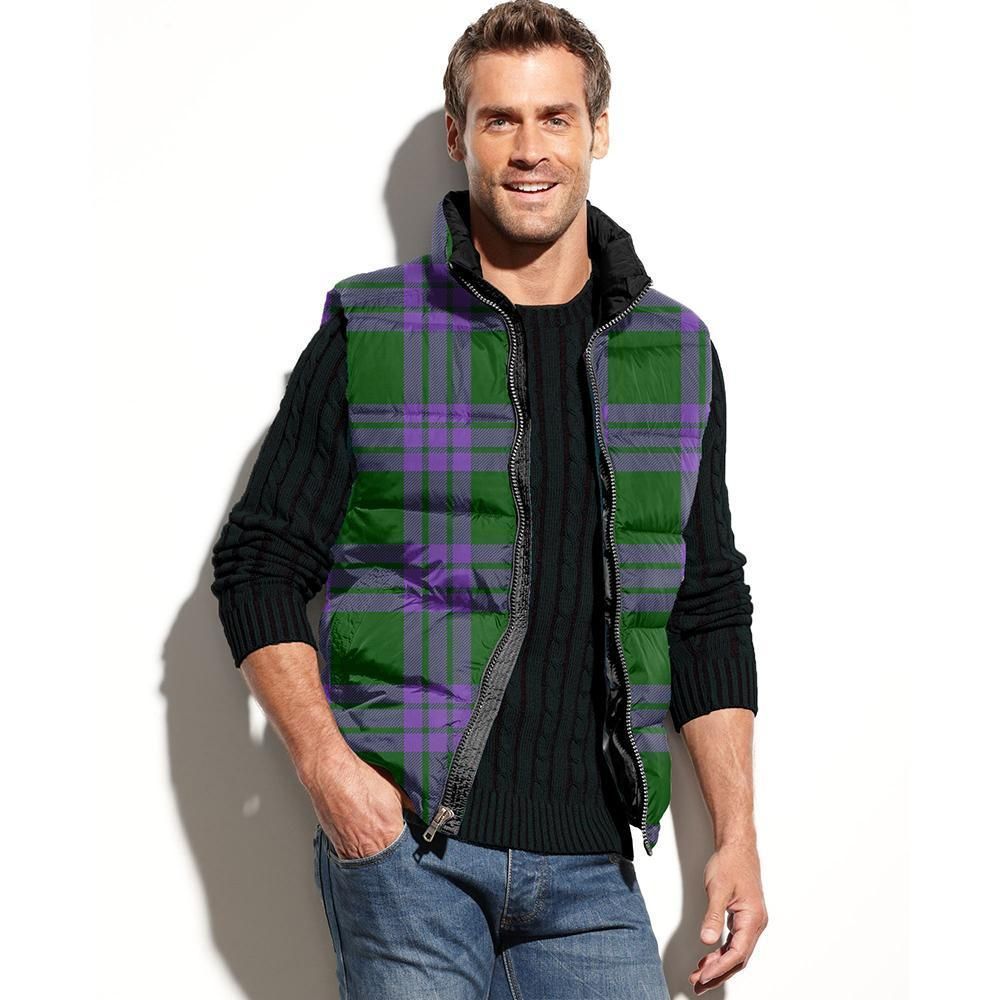 Gayre Tartan Plaid Puffer Vest main image 1