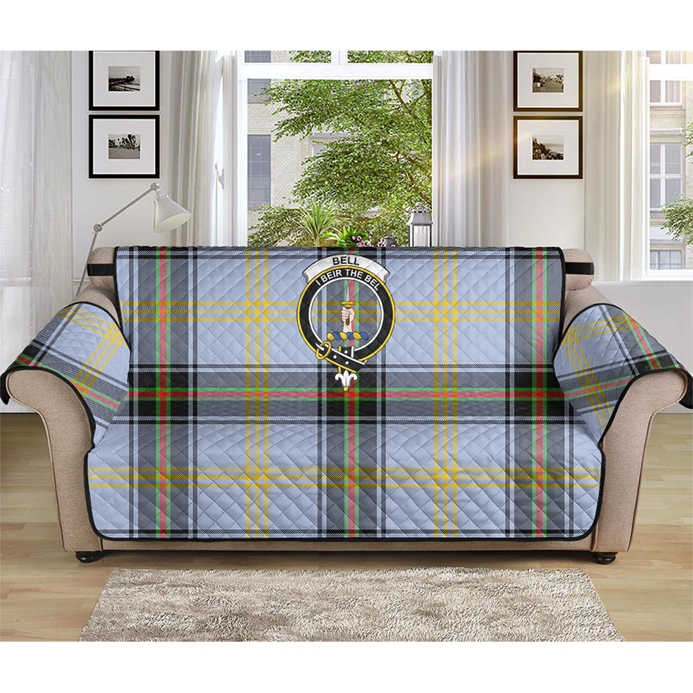 Scottish Tartan Marjoribanks Clan Sofa Protector Crest Style