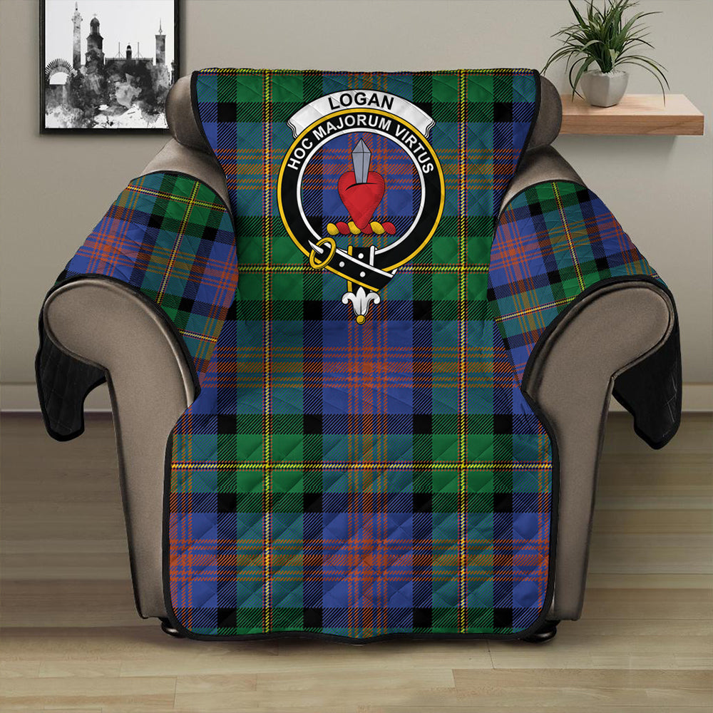 Scottish Tartan MacLeod of Harris Modern Clan Sofa Protector Crest Style