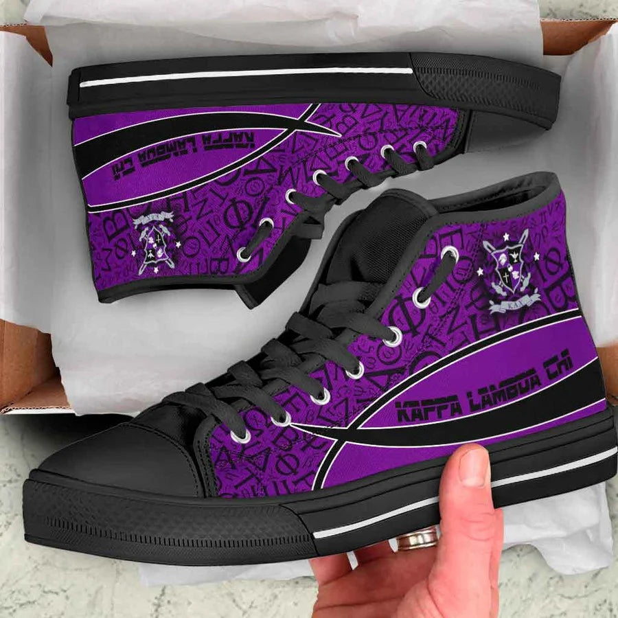 Kappa Lambda Chi High Top Shoe