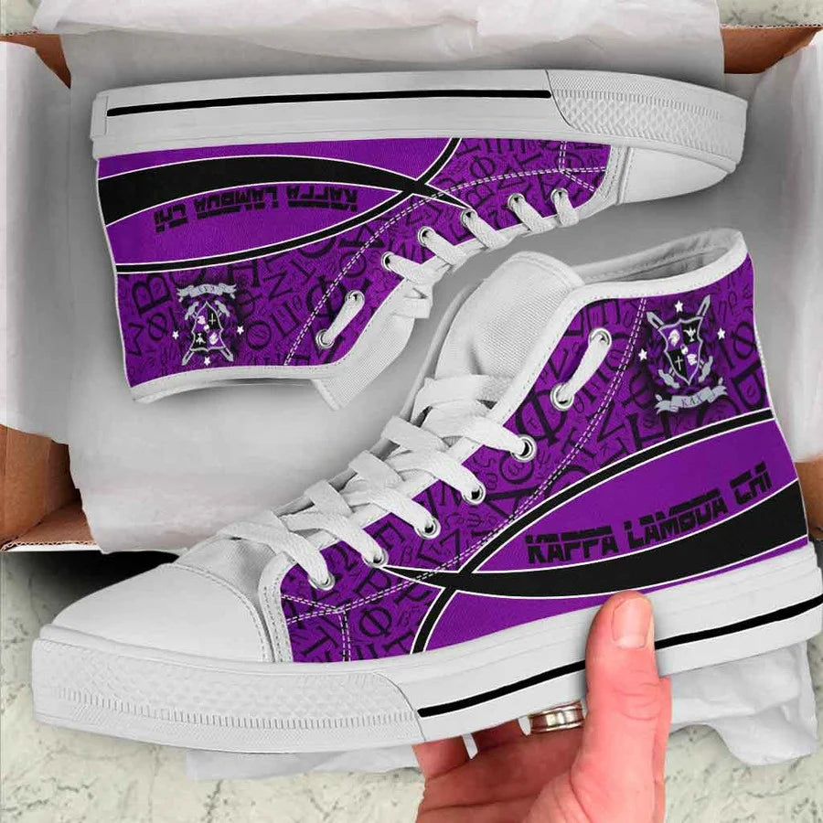 Kappa Lambda Chi High Top Shoe