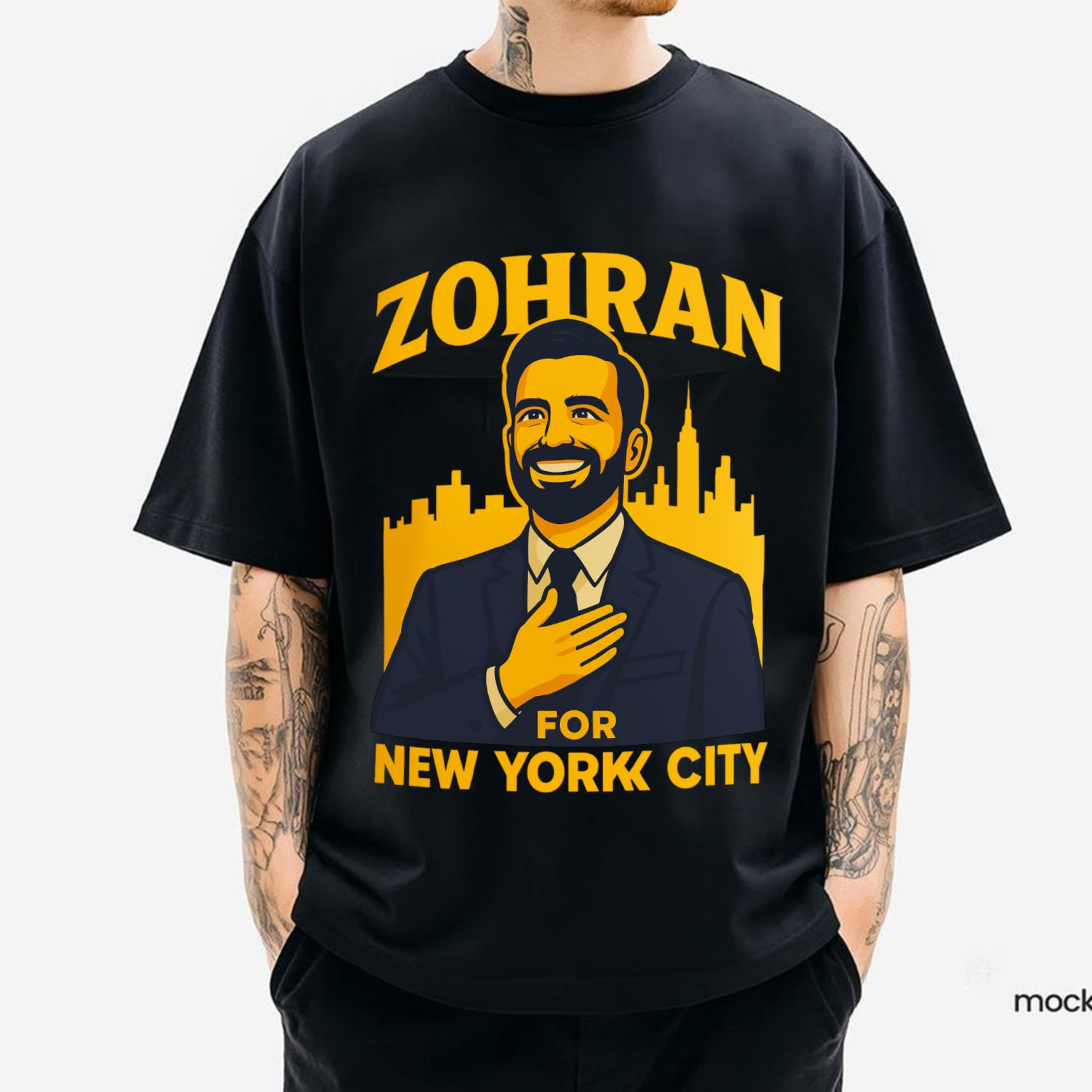 Zohran Mamdani for New York city poster Shirt, Zohran Mamdani Graphic ...