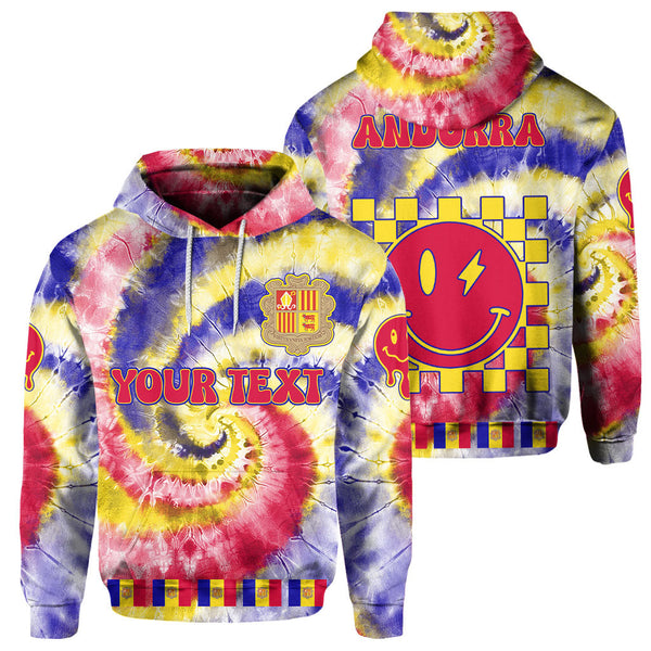 Andorra Hoodie Custom Tie Dye Style 1