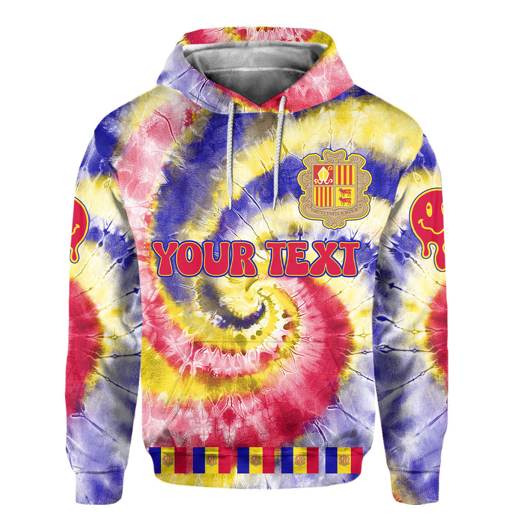 Andorra Hoodie Custom Tie Dye Style 2