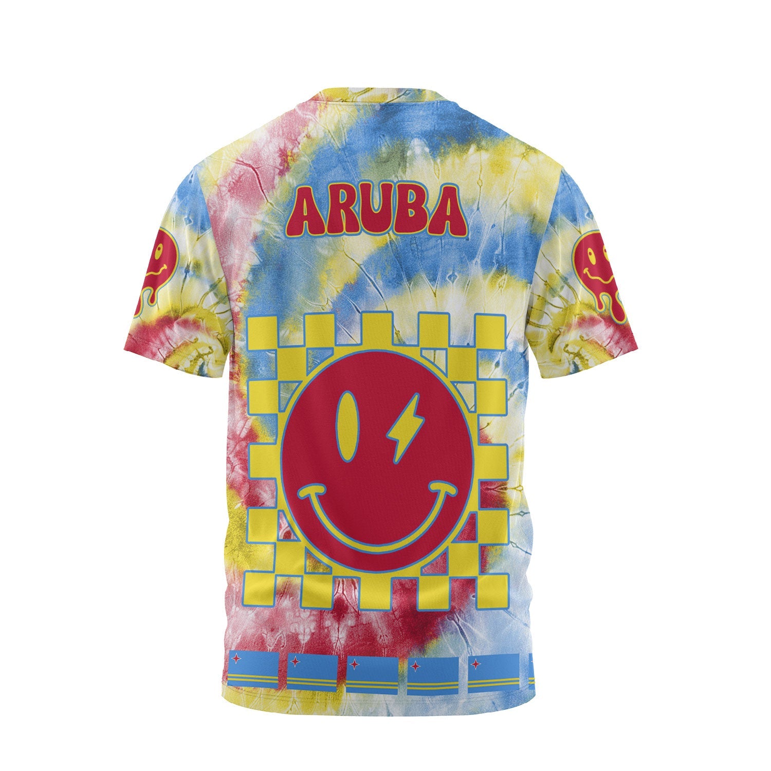 Aruba T Shirt Custom Tie Dye Style 2