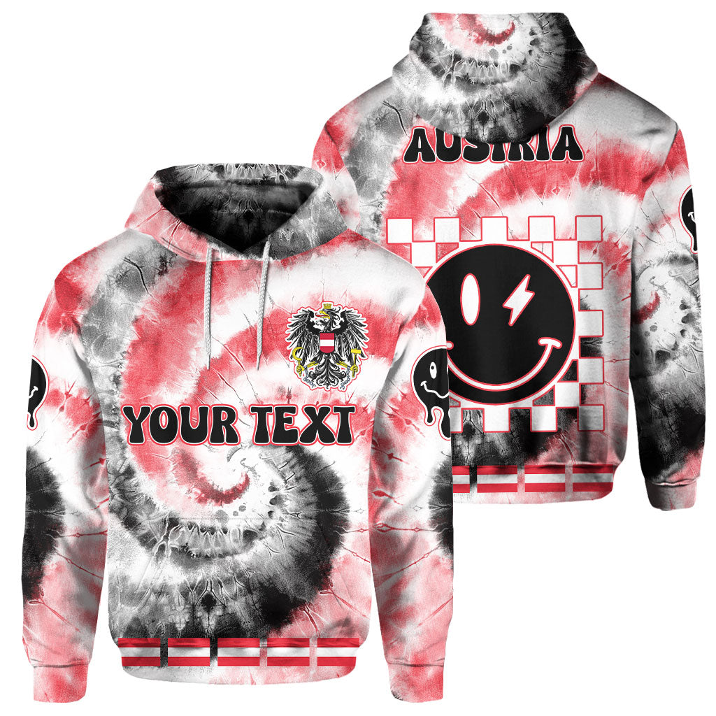 Austria Hoodie Custom Tie Dye Style 1