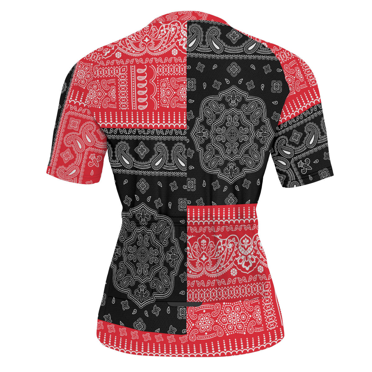 Austria Men Cycling Jersey Flag And Paisley Basic Style 3