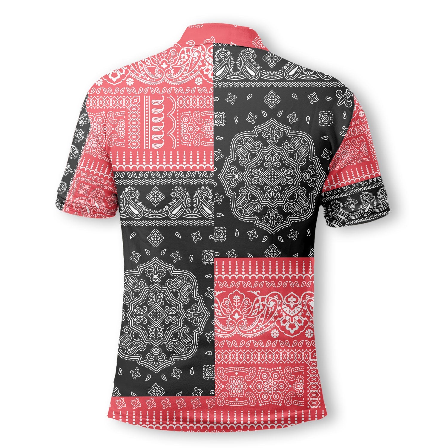 Austria Polo Shirt Flag And Paisley Basic Style 3