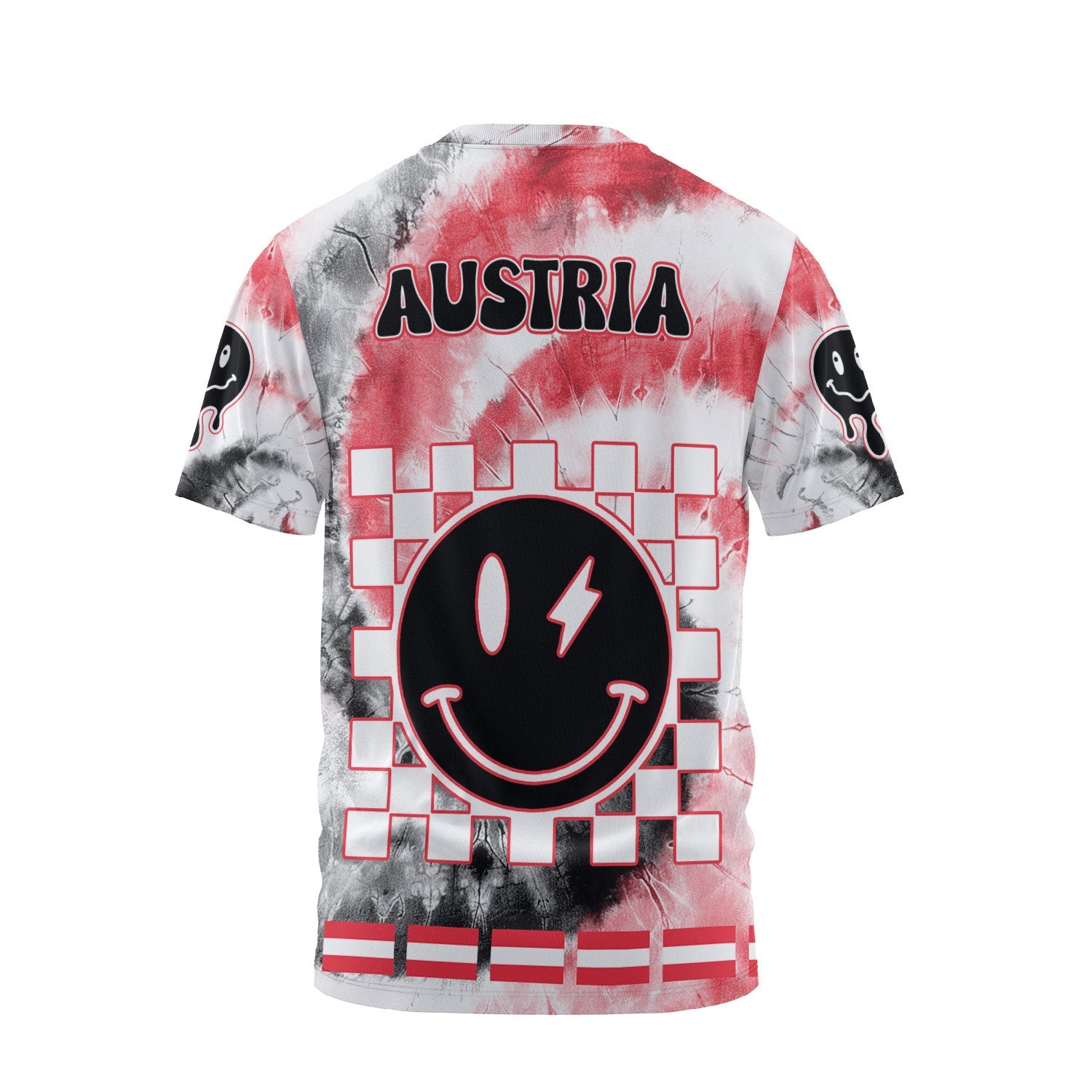 Austria T Shirt Custom Tie Dye Style 2