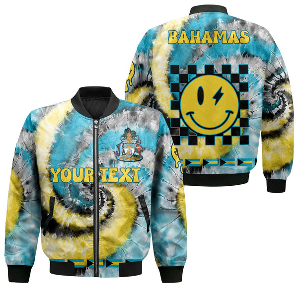 Bahamas Bomber Jacket Custom Tie Dye Style 1