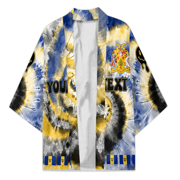 Barbados Kimono Custom Tie Dye Style 1