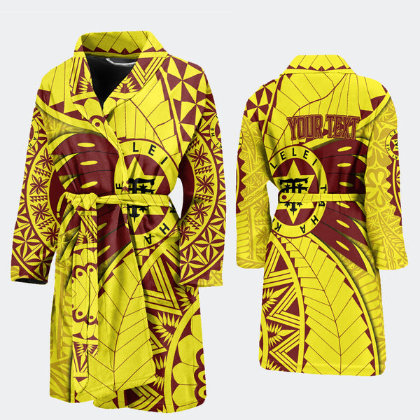 Custom Tonga High School Bath Robe Tonga Golden Style