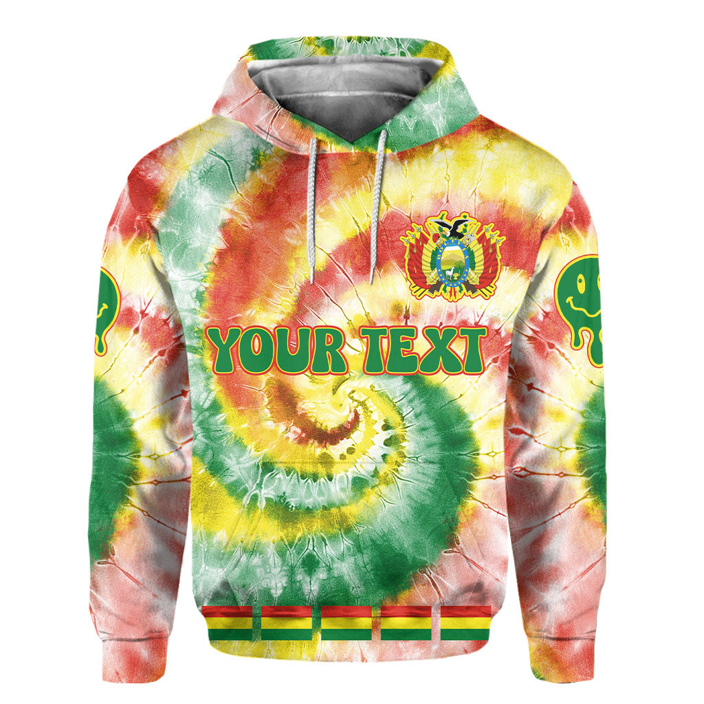 Bolivia Hoodie Custom Tie Dye Style 2