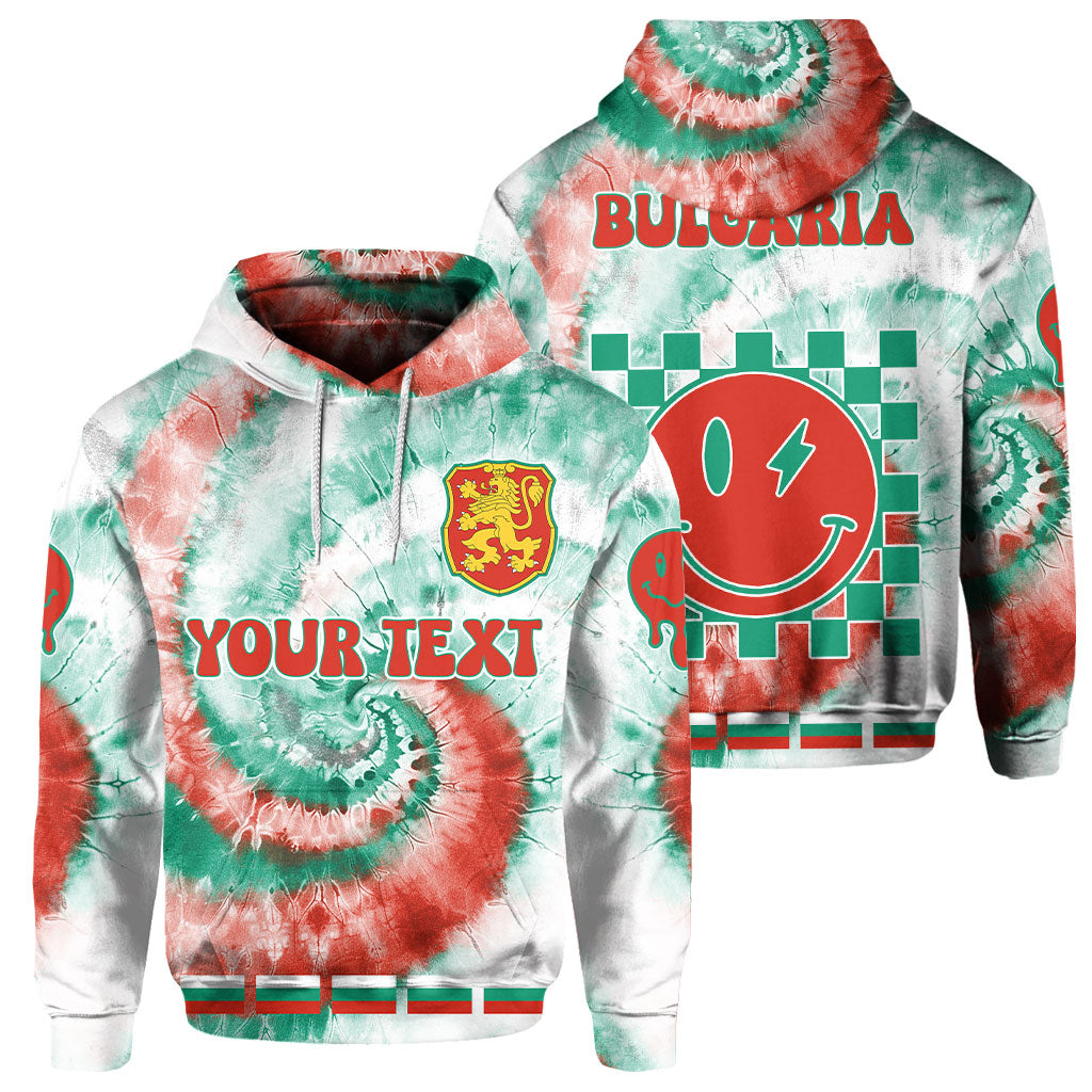 Bulgaria Hoodie Custom Tie Dye Style 1