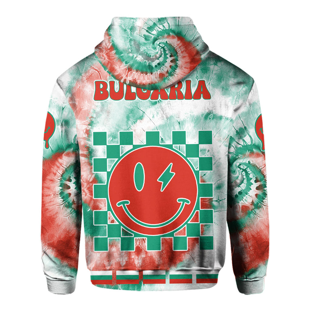 Bulgaria Hoodie Custom Tie Dye Style 3