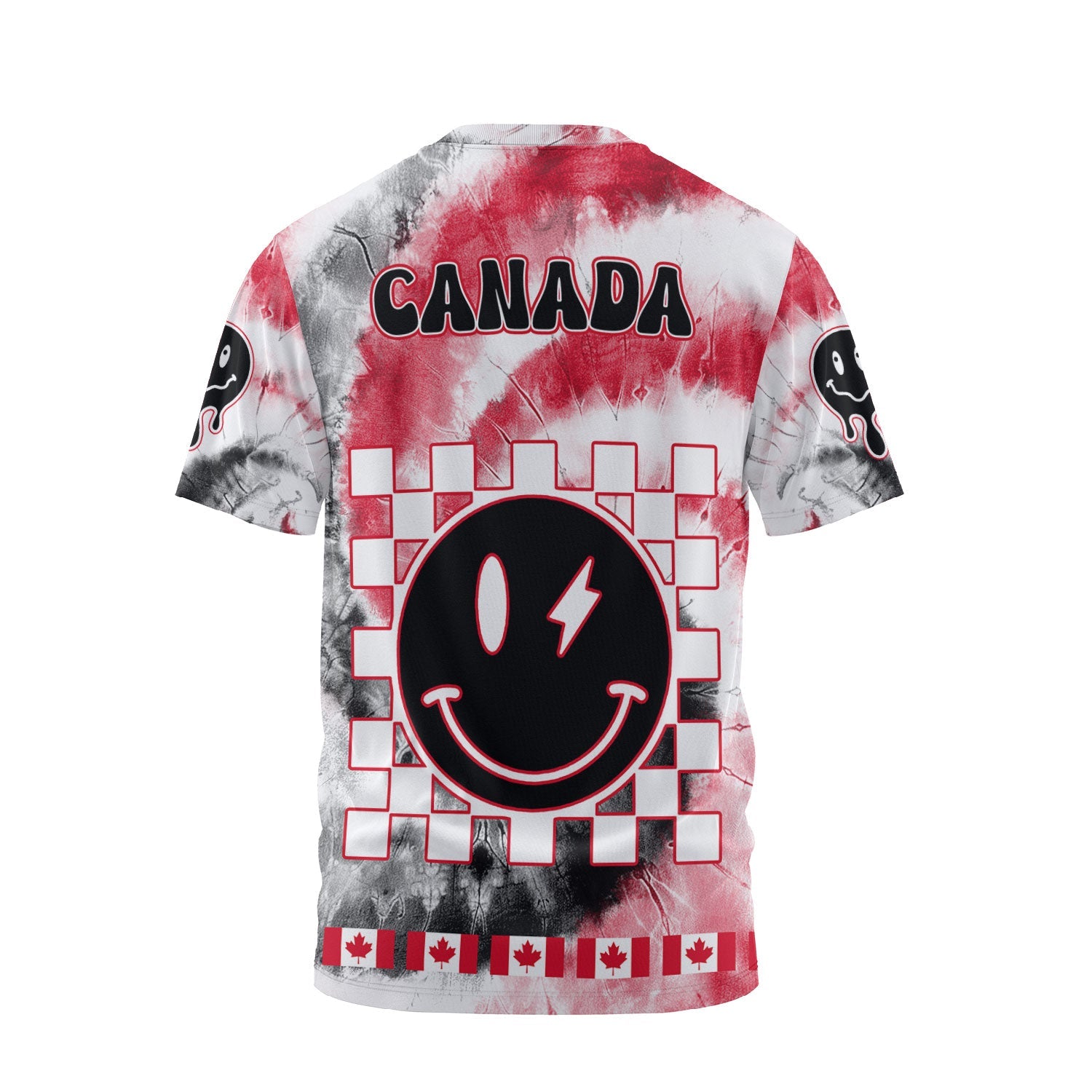 Canada T Shirt Custom Tie Dye Style 2