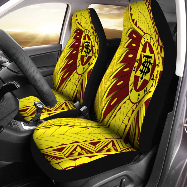 Tonga High School Car Seat Cover Tonga Golden Style