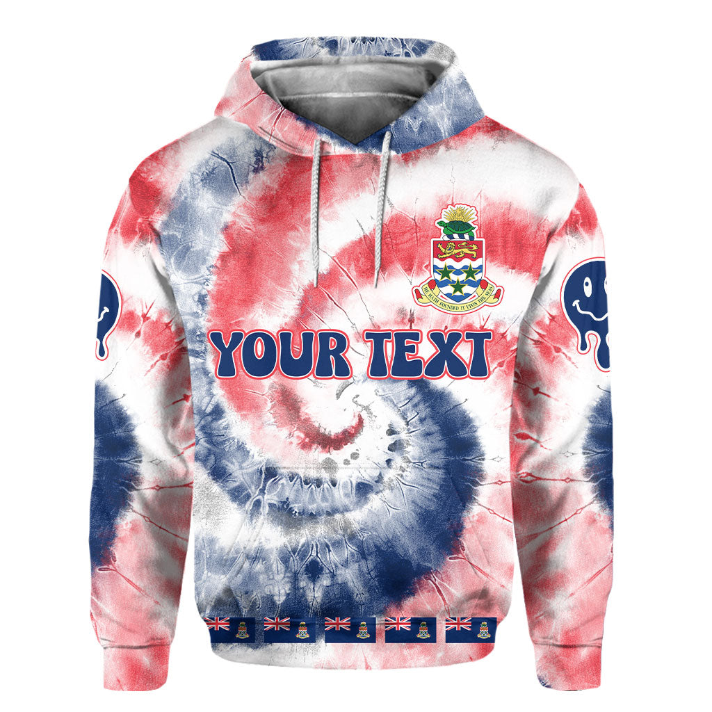 Cayman Islands Hoodie Custom Tie Dye Style 2