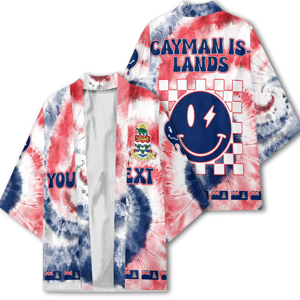 Cayman Islands Kimono Custom Tie Dye Style 2