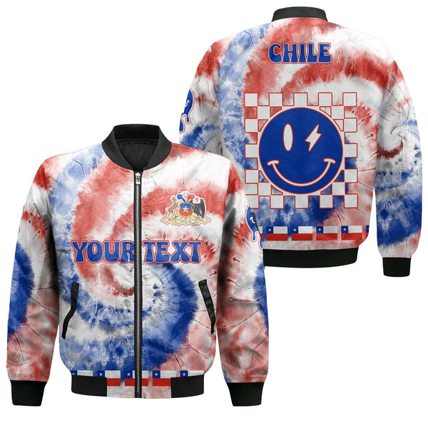 Chile Bomber Jacket Custom Tie Dye Style 1