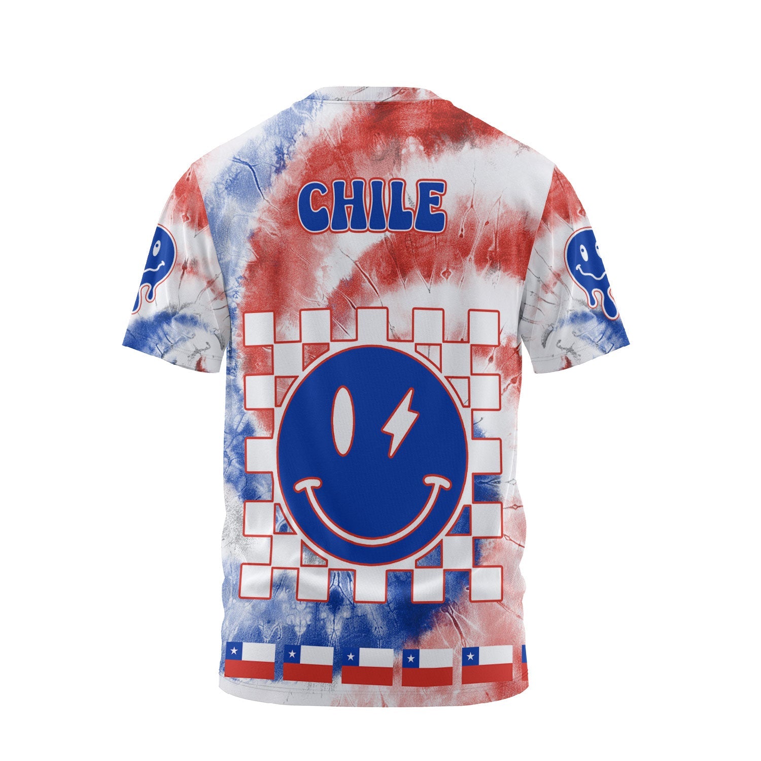 Chile T Shirt Custom Tie Dye Style 2