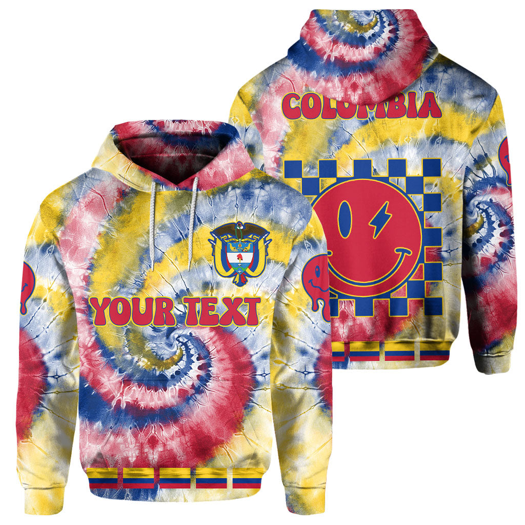 Colombia Hoodie Custom Tie Dye Style 1