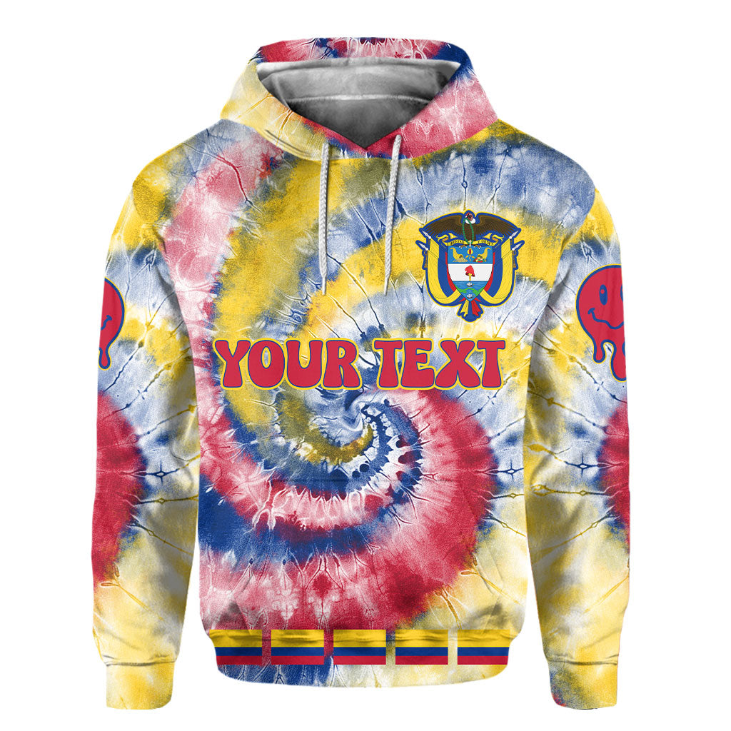 Colombia Hoodie Custom Tie Dye Style 2