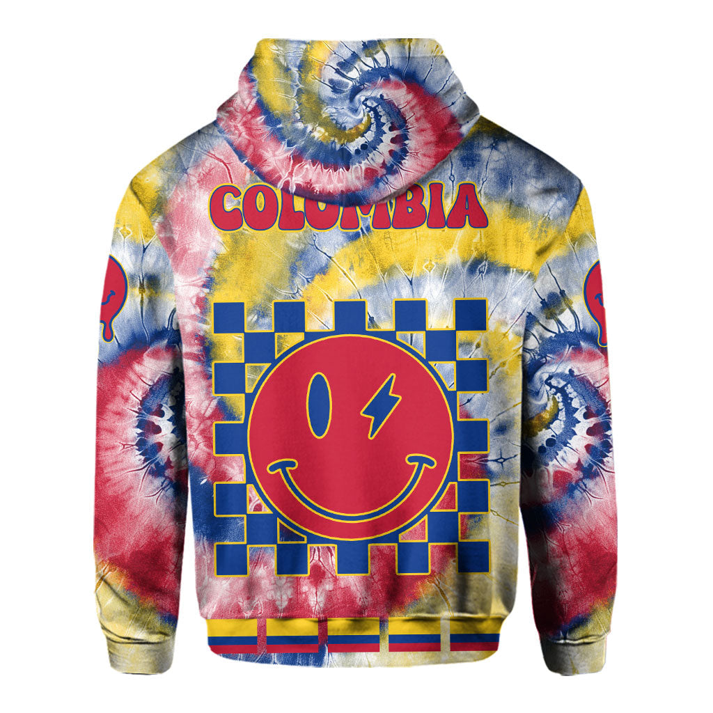 Colombia Hoodie Custom Tie Dye Style 3