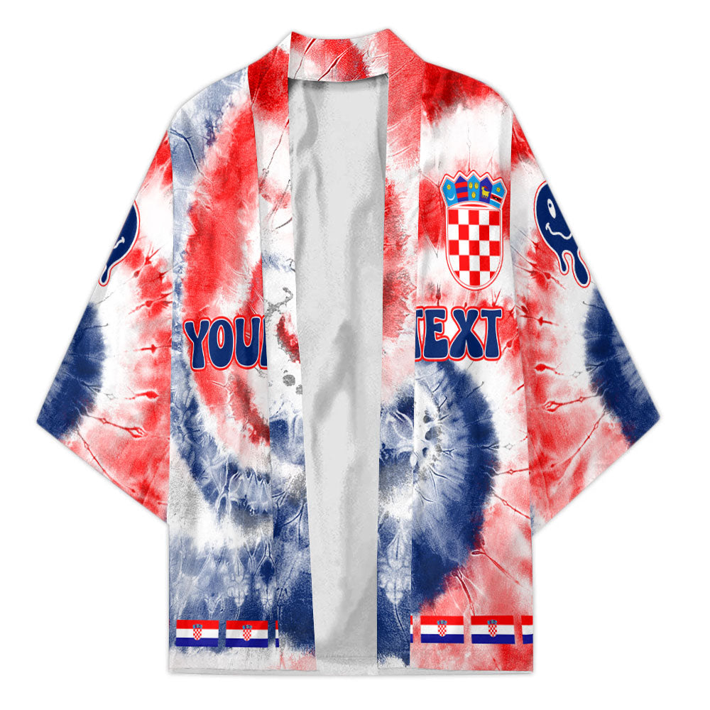 Croatia Kimono Custom Tie Dye Style 1