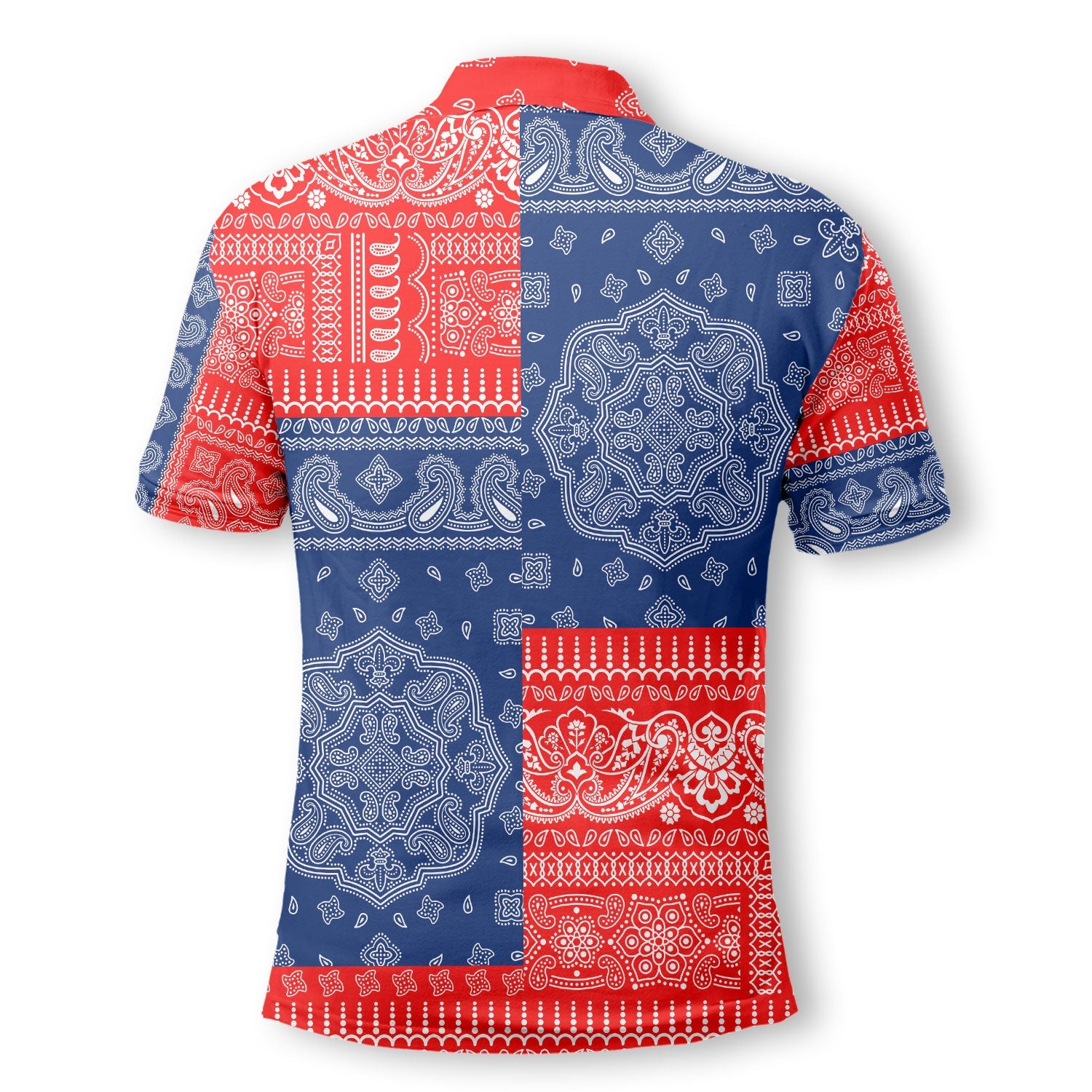 Croatia Polo Shirt Flag And Paisley Basic Style 3