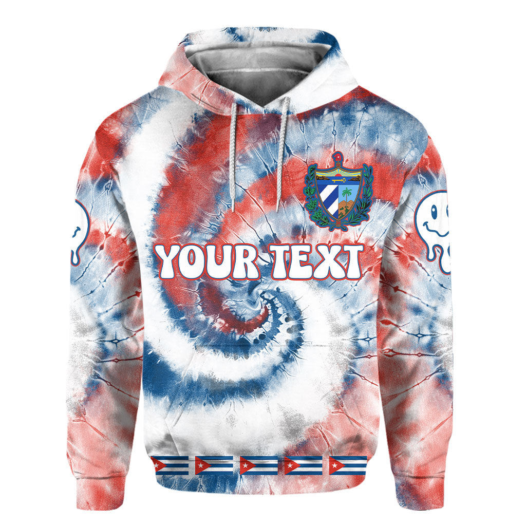 Cuba Hoodie Custom Tie Dye Style 2