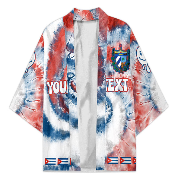 Cuba Kimono Custom Tie Dye Style 1