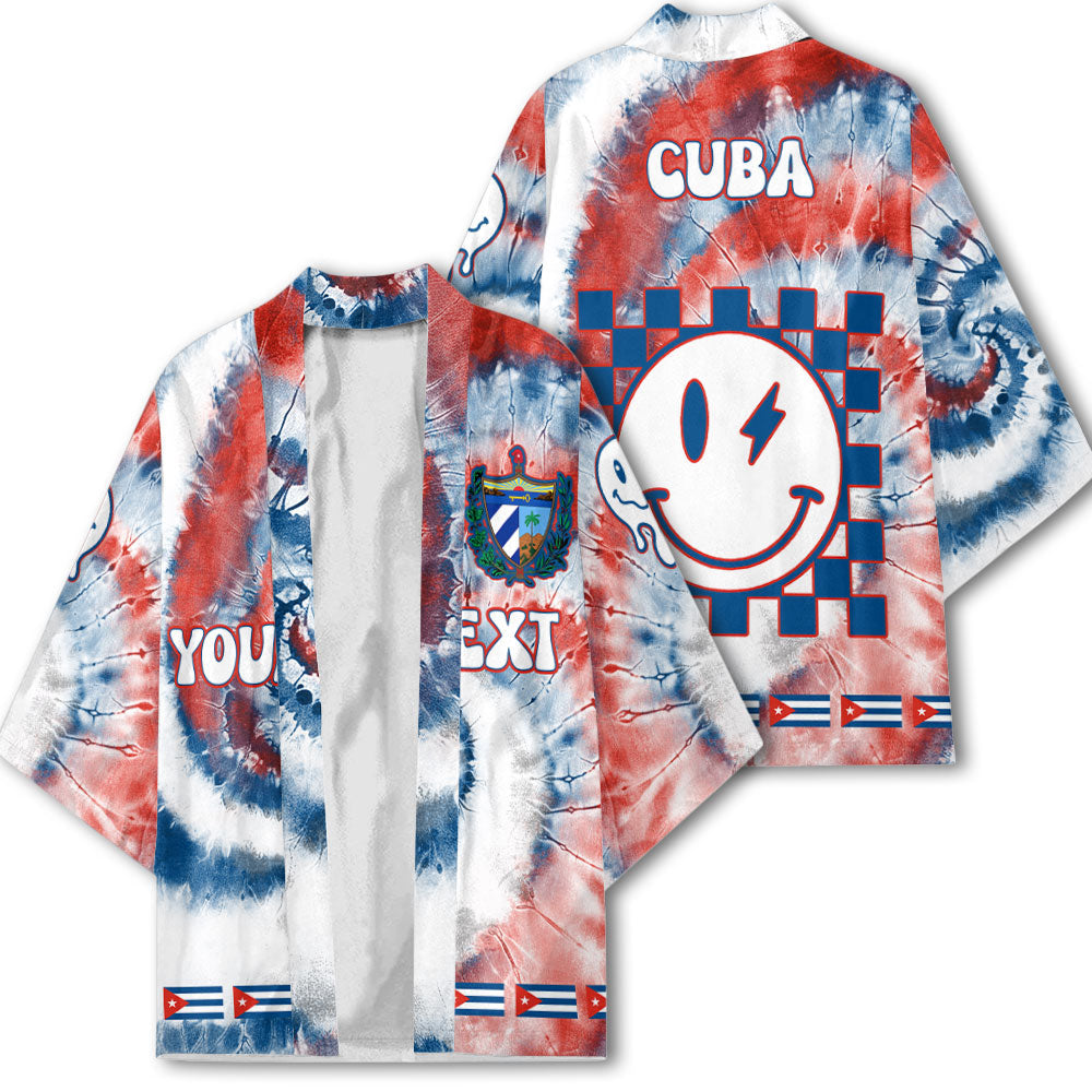 Cuba Kimono Custom Tie Dye Style 2