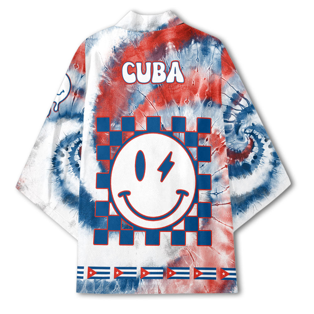 Cuba Kimono Custom Tie Dye Style 3