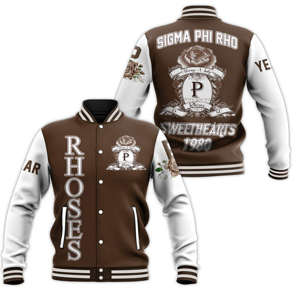Custom Sigma Phi Rho Rhoses Baseball Jacket