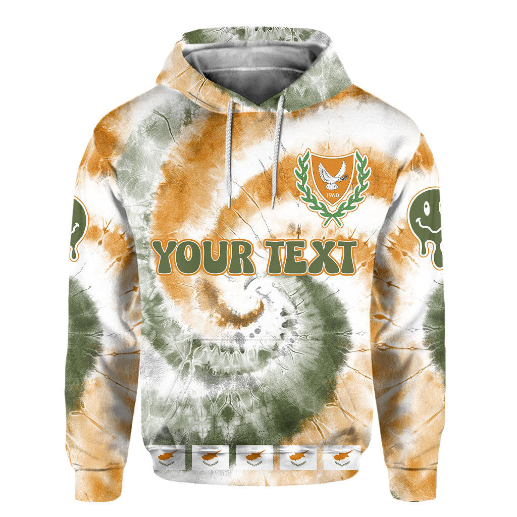 Cyprus Hoodie Custom Tie Dye Style 2