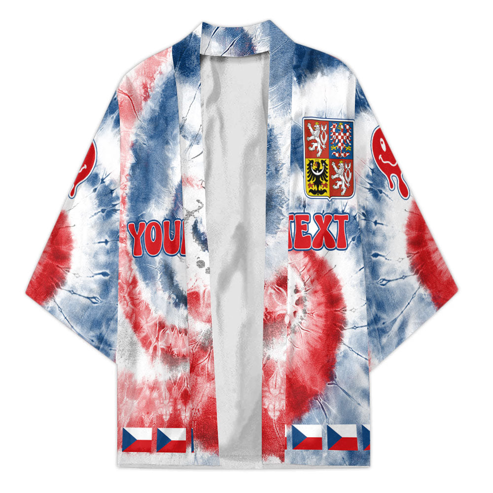 Czech Republic Kimono Custom Tie Dye Style 1