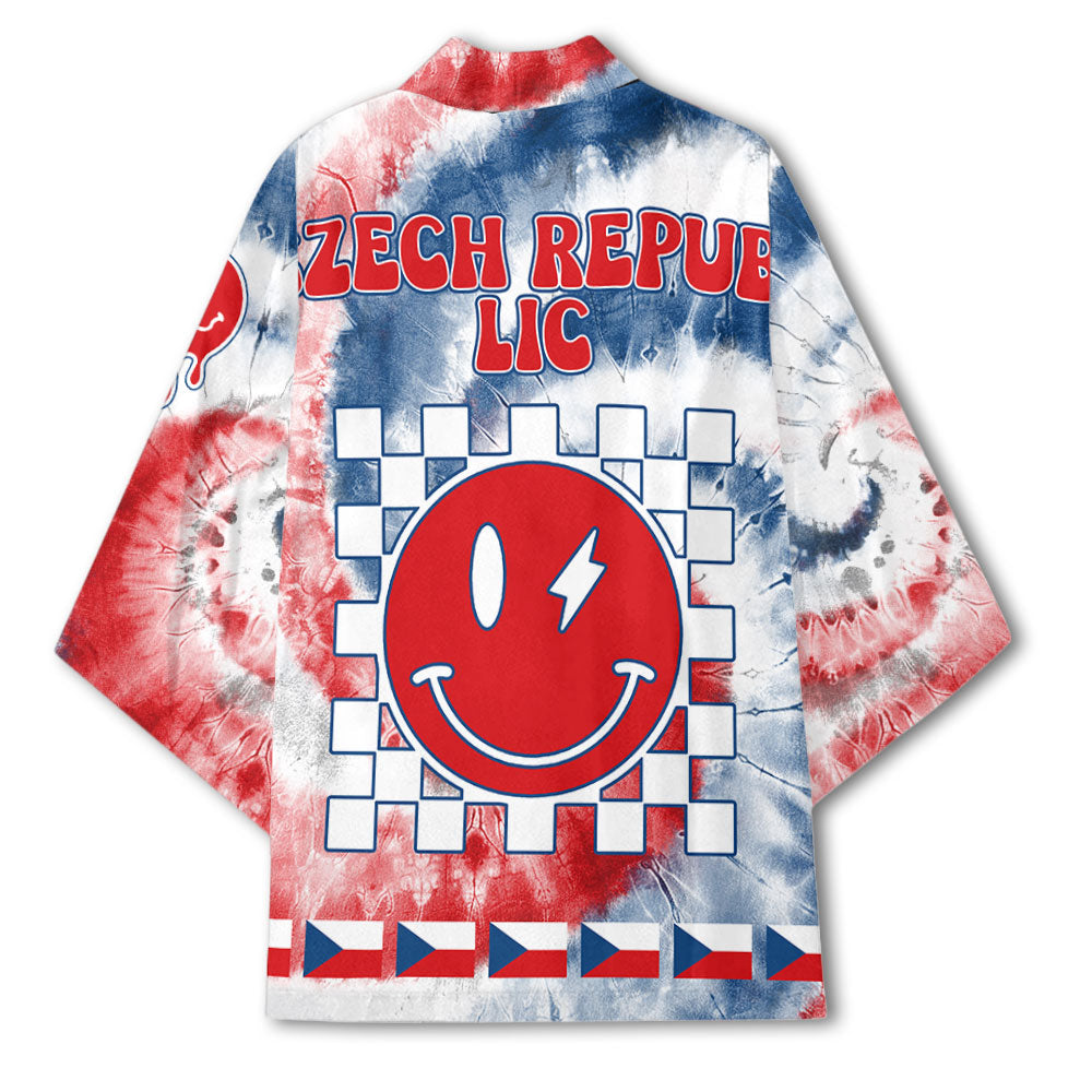 Czech Republic Kimono Custom Tie Dye Style 3