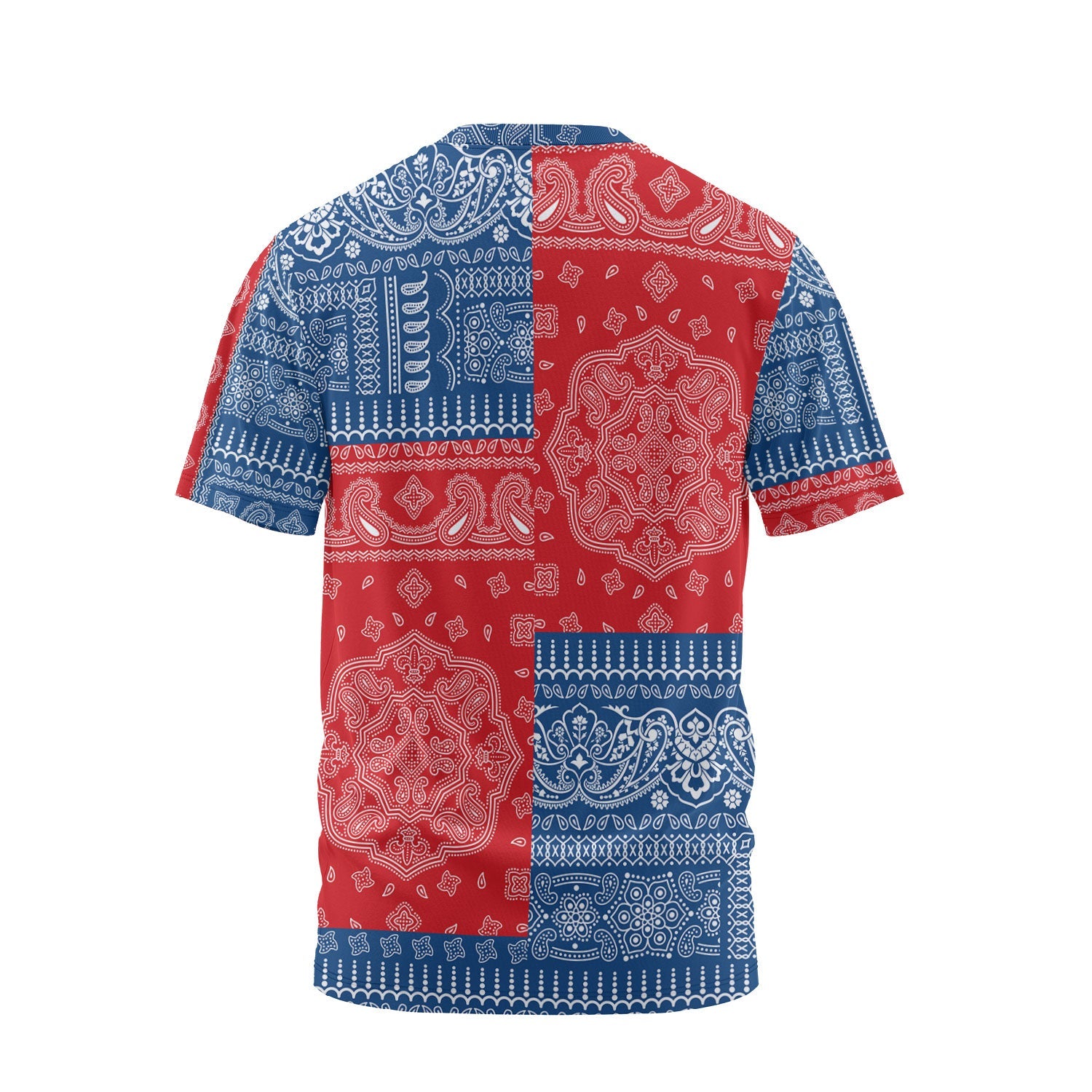 Czech Republic T Shirt Flag And Paisley Basic Style 3