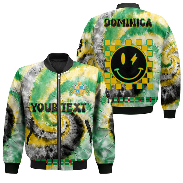 Dominica Bomber Jacket Custom Tie Dye Style 1