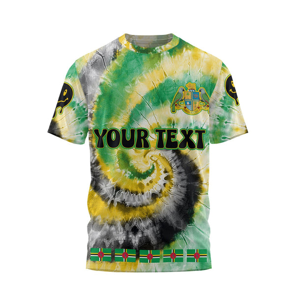 Dominica T Shirt Custom Tie Dye Style 1