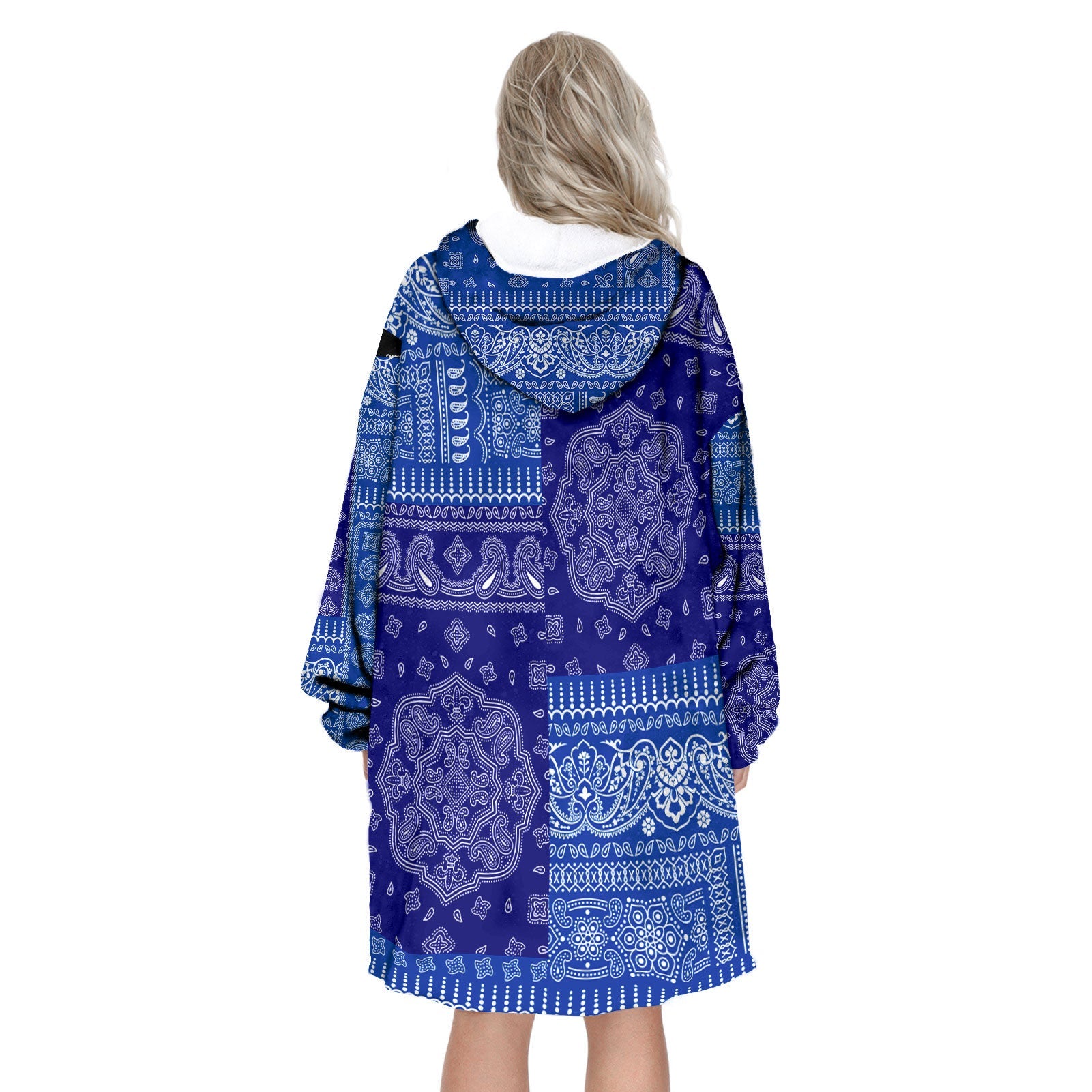 El Salvador Hoodie Blanket Flag And Paisley Basic Style 3