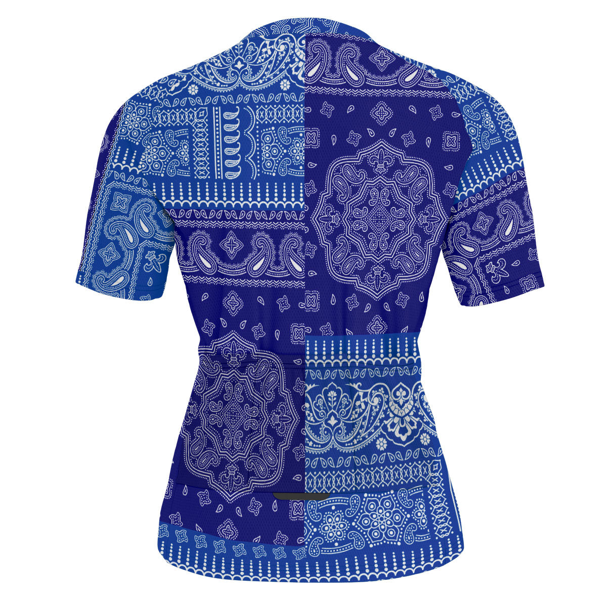 El Salvador Men Cycling Jersey Flag And Paisley Basic Style 3