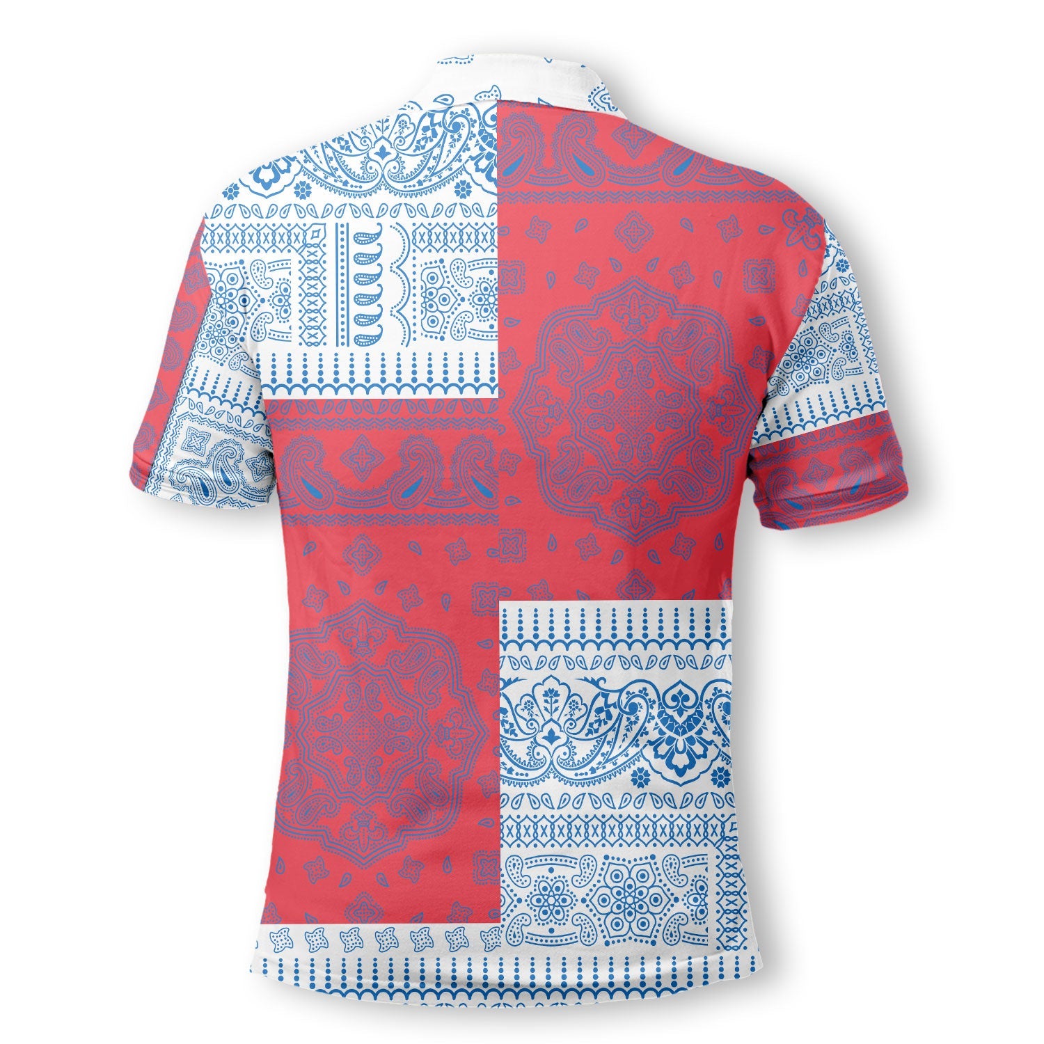 Faroe Islands Polo Shirt Flag And Paisley Basic Style 3