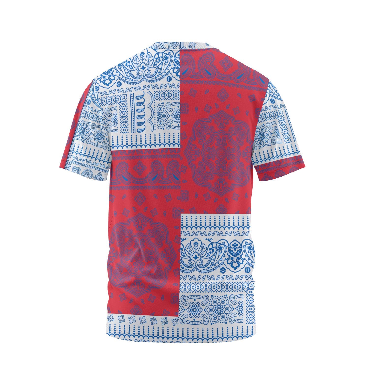 Faroe Islands T Shirt Flag And Paisley Basic Style 3