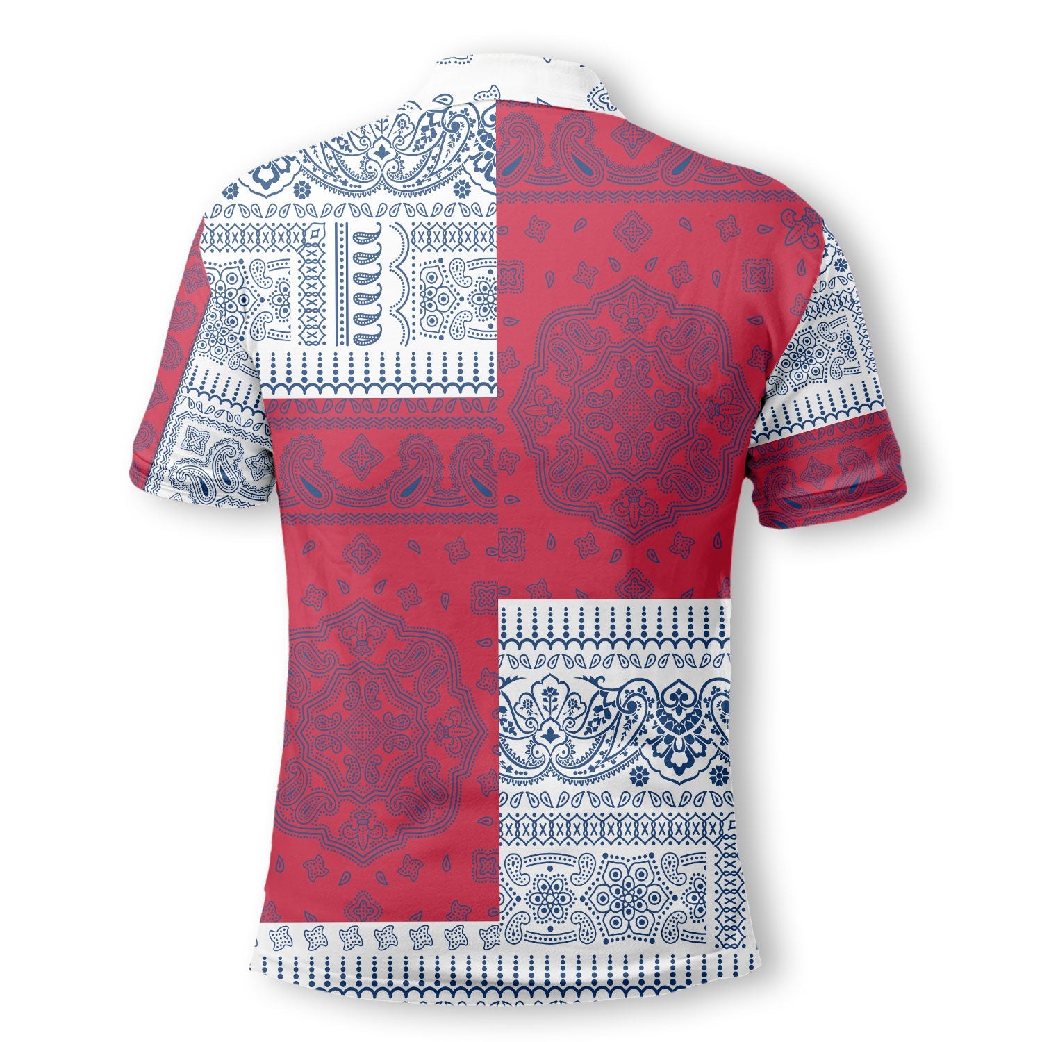 Finland Polo Shirt Flag And Paisley Basic Style 3