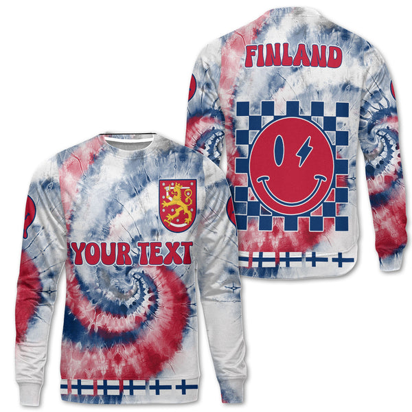 Finland Sweatshirt Custom Tie Dye Style 1