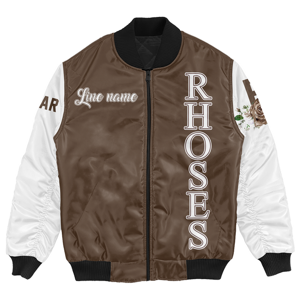 Custom Sigma Phi Rho Rhoses Bomber Jacket