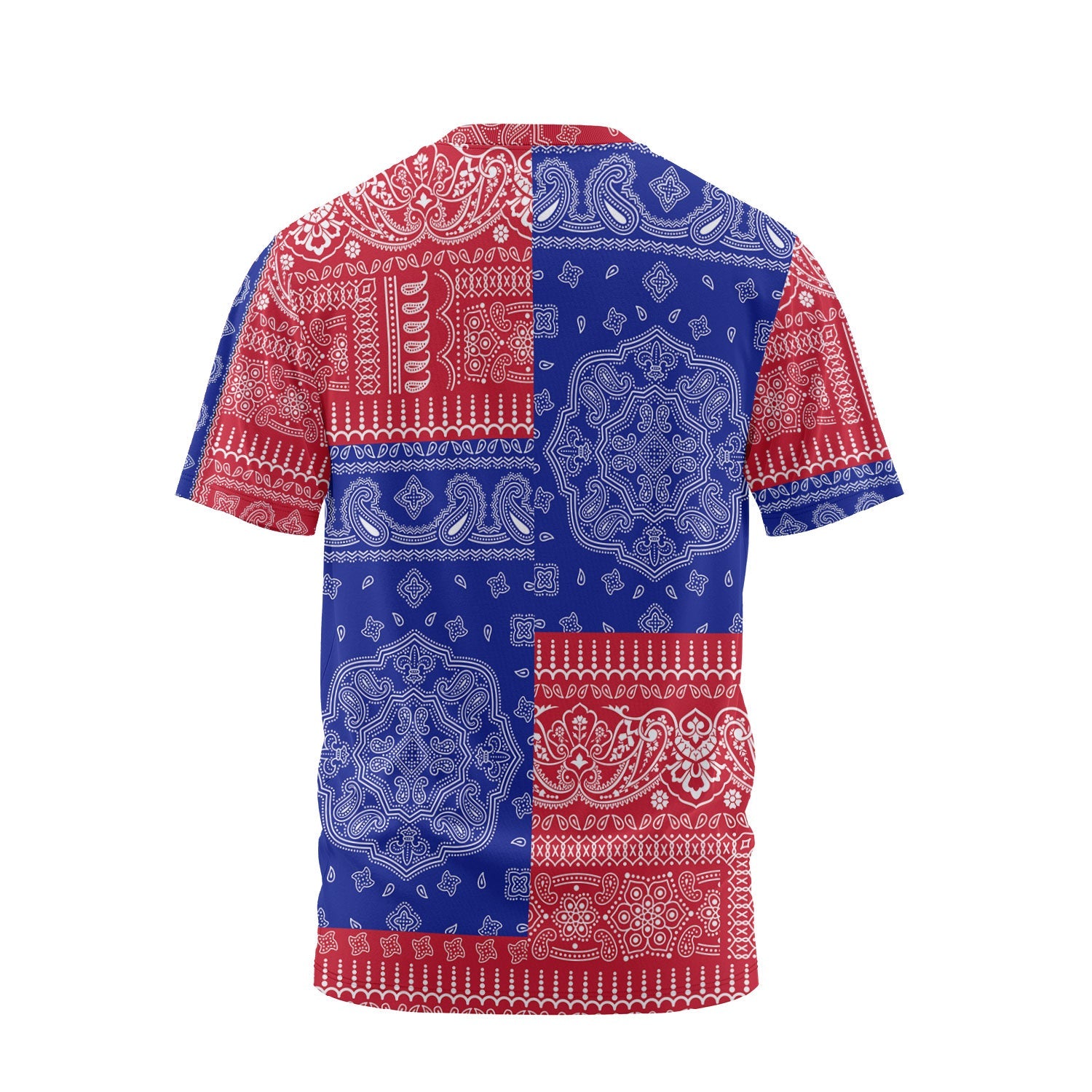 Gambia T Shirt Flag And Paisley Basic Style 3