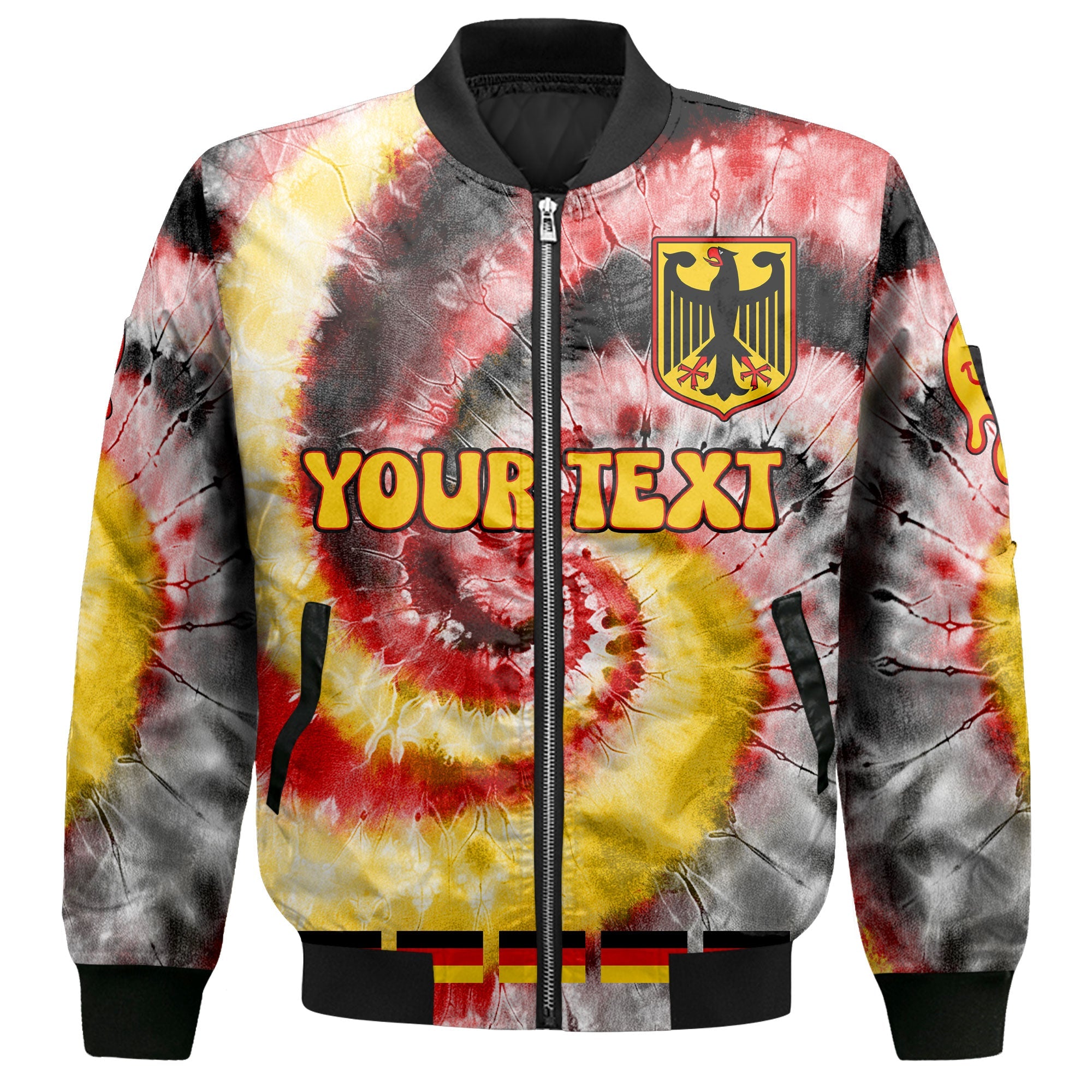 Germany Bomber Jacket Custom Tie Dye Style 2